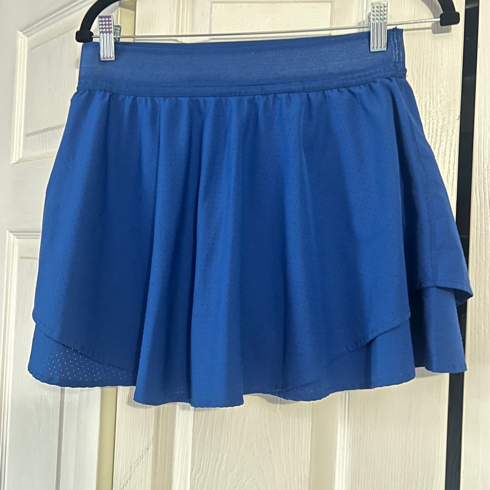90 Degree By Reflex Blue Athletic Shorts